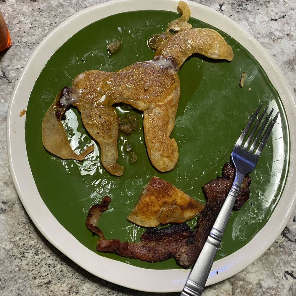 Pony pancake I made for my niece